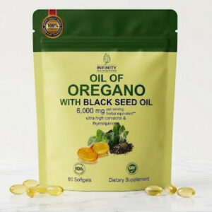 Oregano + Black Seed Oil – 90 softgels