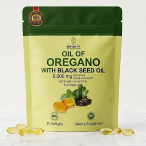 Oregano + Black Seed Oil – 90 softgels