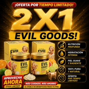 Evil Goods Citrus 2x1 – bálsamo corporal de sebo de res