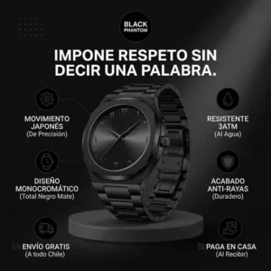 Reloj Black Phantom