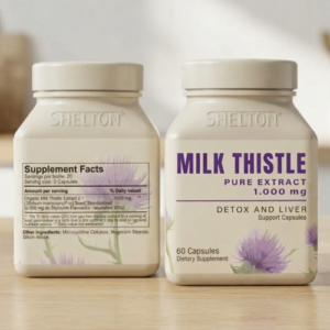 MILK THISTLE 1000MG X 60 CÁPSULAS (DESINTOXICANTE HEPÁTICO)