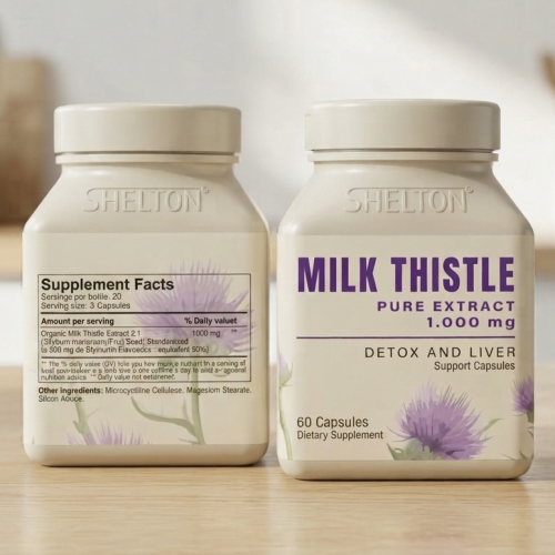 MILK THISTLE 1000MG X 60 CÁPSULAS (DESINTOXICANTE HEPÁTICO)