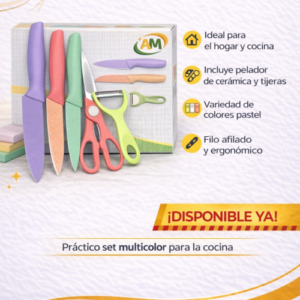 SET DE CUCHILLOS JVM-107
