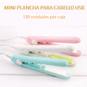 Mini plancha para cabello