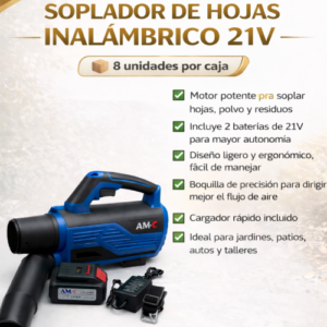 SOPLADOR DE HOJAS (8 UND X CAJA)