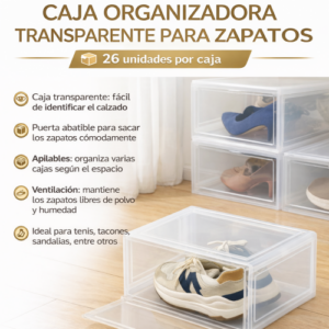CAJA DE ZAPATOS (26 UND X CAJA)