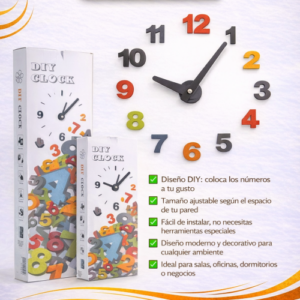 RELOJ DE PARED 3D
