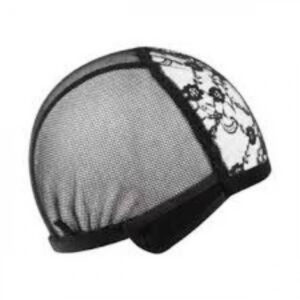 Gorra de malla para peluca negra