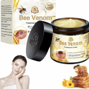 Crema cosmética con extracto de abeja