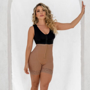 SHORT CON BROCHE TIRO ALTO/COCOA/S