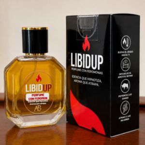 PERFUME VIRAL CON FEROMONAS LIBIDUP HOMBRE (50ML)