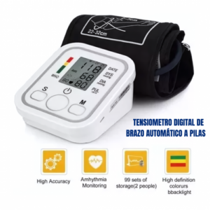 TENSIOMETRO DIGITAL DE BRAZO AUTOMÁTICO A PILAS (50 UND X CAJA) P23-92