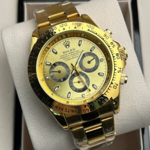 Reloj réplica tipo ROLEX DAYTONA SEMIAUTOMATICO DORADO