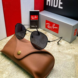 Gafas réplica tipo RAYBAN ROUND NEGRO con estuche