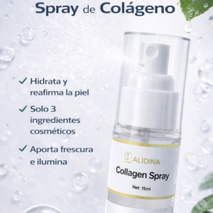 Spray de colágeno reafirmante anti arrugas de 15 ml