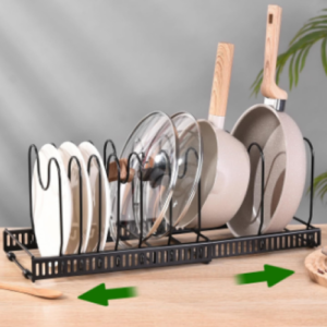 ORGANIZADOR DE OLLAS Y TAPAS (12 UND X CAJA)
