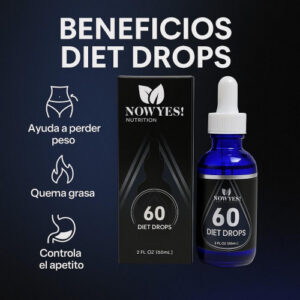 QUEMADOR DE GRASA EN GOTAS RETO 60
