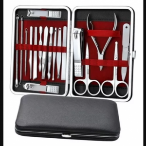 KIT DE HIGIENE COMPLETO (ROSTRO, OÍDOS, MANOS Y PIES) NEGRO