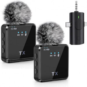 MICROFONO INALAMBRICO WIRELESS F-11 3 EN 1