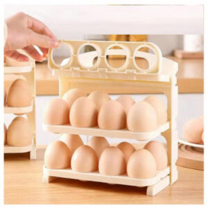 CAJA PLEGABLE PARA GUARDAR HUEVOS