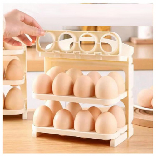 CAJA PLEGABLE PARA GUARDAR HUEVOS