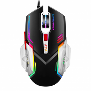 MOUSE GAMER CON LUCES LED