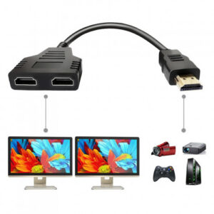 CABLE DOBLE HDMI