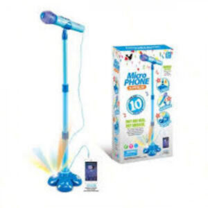 Micrófono karaoke para niños con luces