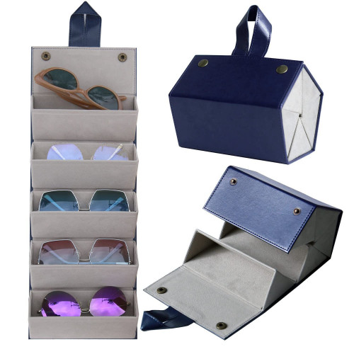 Organizador con capacidad para cinco lentes