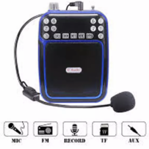 Amplificador de voz portátil con Bluetooth