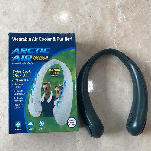 Abanico ventilador portátil para cuello