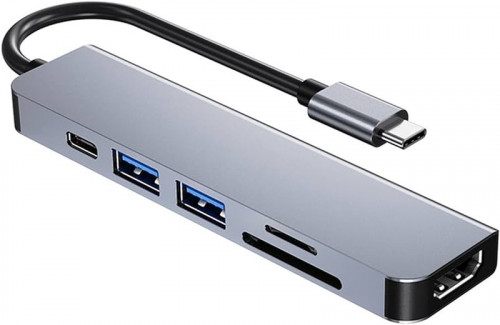 Adaptador tipo C 7 en 1 para laptop