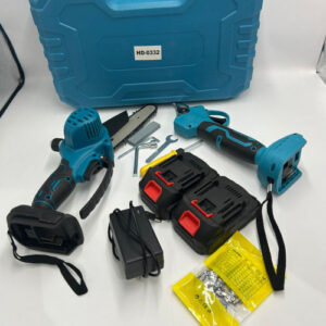 SET MINI SIERRA-TIJERA / 2 BATERIAS 48V HD-0332 (5 UND X CAJA)