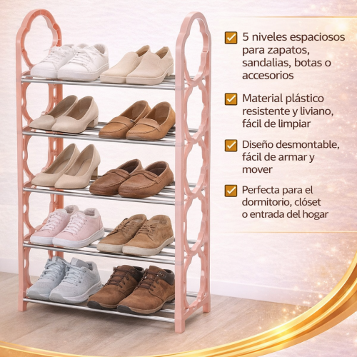 ZAPATERA 4 NIVELES 8803-4B (40 UND X CAJA)