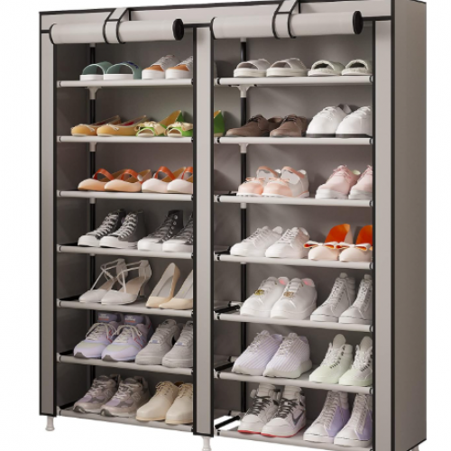 ZAPATERA DOBLE DE TELA (10 UND X CAJA)