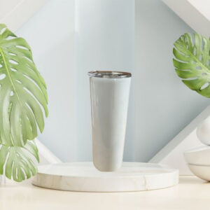 VASO RECTO BLANCO PARA SUBLIMACIÓN DE 600 ML (48 UND X CAJA)