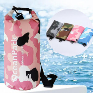 BOLSO IMPERMEABLE ROSADO, 10 L