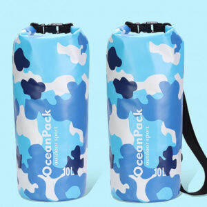 BOLSO IMPERMEABLE AZUL, 10 L