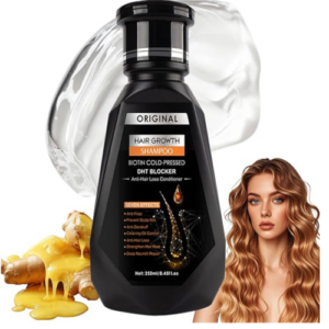 CHAMPÚ PARA EL CRECIMIENTO DEL CABELLO JENGIBRE CON BIOTINA