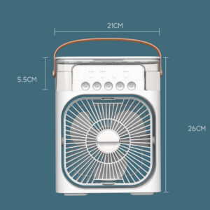 MINI VENTILADOR CON HUMIDIFICADOR