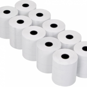 ROLLO DE PAPEL TÉRMICO ADHESIVO 100X130