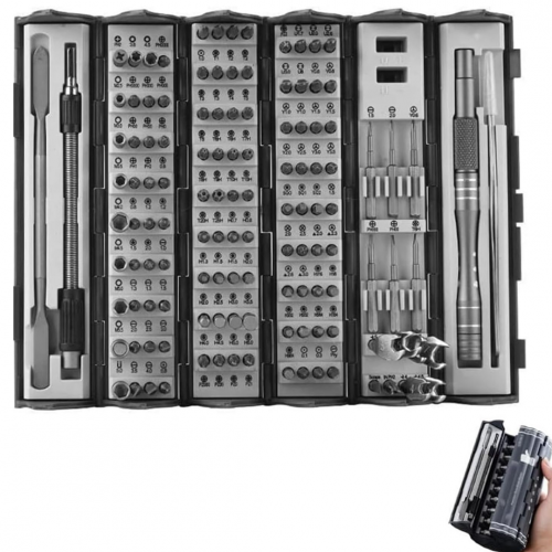 SET DE HERRAMIENTAS DE PRECISIÓN 128 EN 1