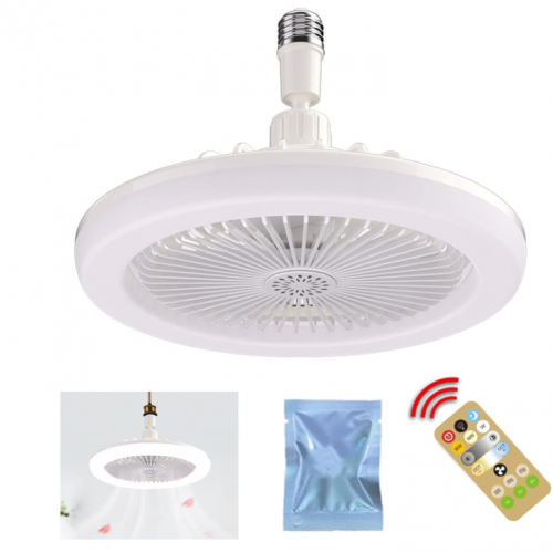 ABANICO MULTIFUNCIONAL CON LED Y AROMATIZANTE