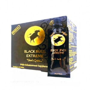 MIEL BLACK BULL CAJA DE 12 SOBRES DE 15 MILIGRAMOS.