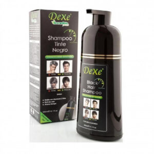 DEXE CHAMPÚ INSTANTÁNEO DE 16.9 FL OZ TINTE RÁPIDO PARA EL CABELLO SHAMPOO NEGRO