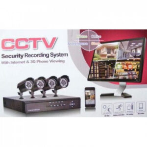 Kit de 4 Cámaras de Seguridad