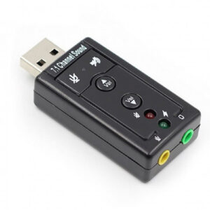 Tarjeta de sonido USB 7.1