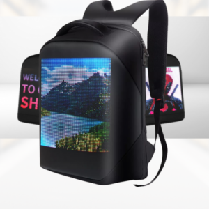 Mochila LED con múltiples divisiones