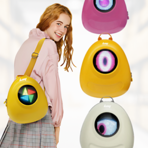 Mochila LED amarilla