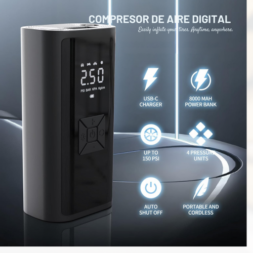 Compresor de aire digital EG-216